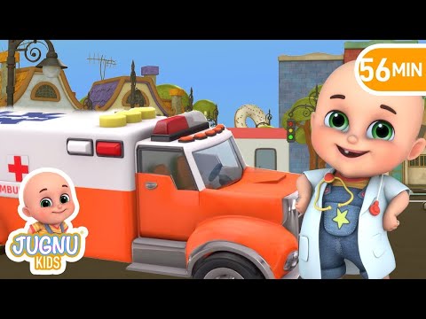 Ambulance, Fire Rescue Team | Doctor Cartoon, Fire Truck | Nursery Rhymes | Kids Songs | Jugnu kids Ambulance, Fire Rescue Team | Doctor Cartoon, Fire Truck | Nursery Rhymes | Kids Songs | Jugnu kids