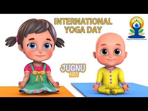 International Yoga Day | Yoga Dance Class | yoga day | Hindi Rhymes | Kids Yoga by Jugnu Kids International Yoga Day | Yoga Dance Class | yoga day | Hindi Rhymes | Kids Yoga by Jugnu Kids