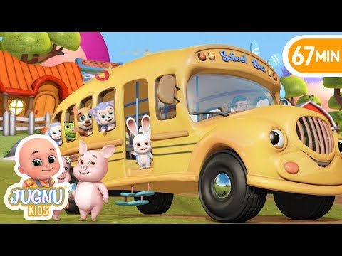 The Wheels on the Bus - Animal Sounds | Jugnu Kids Nursery Rhymes & kids Songs The Wheels on the Bus - Animal Sounds | Jugnu Kids Nursery Rhymes & kids Songs